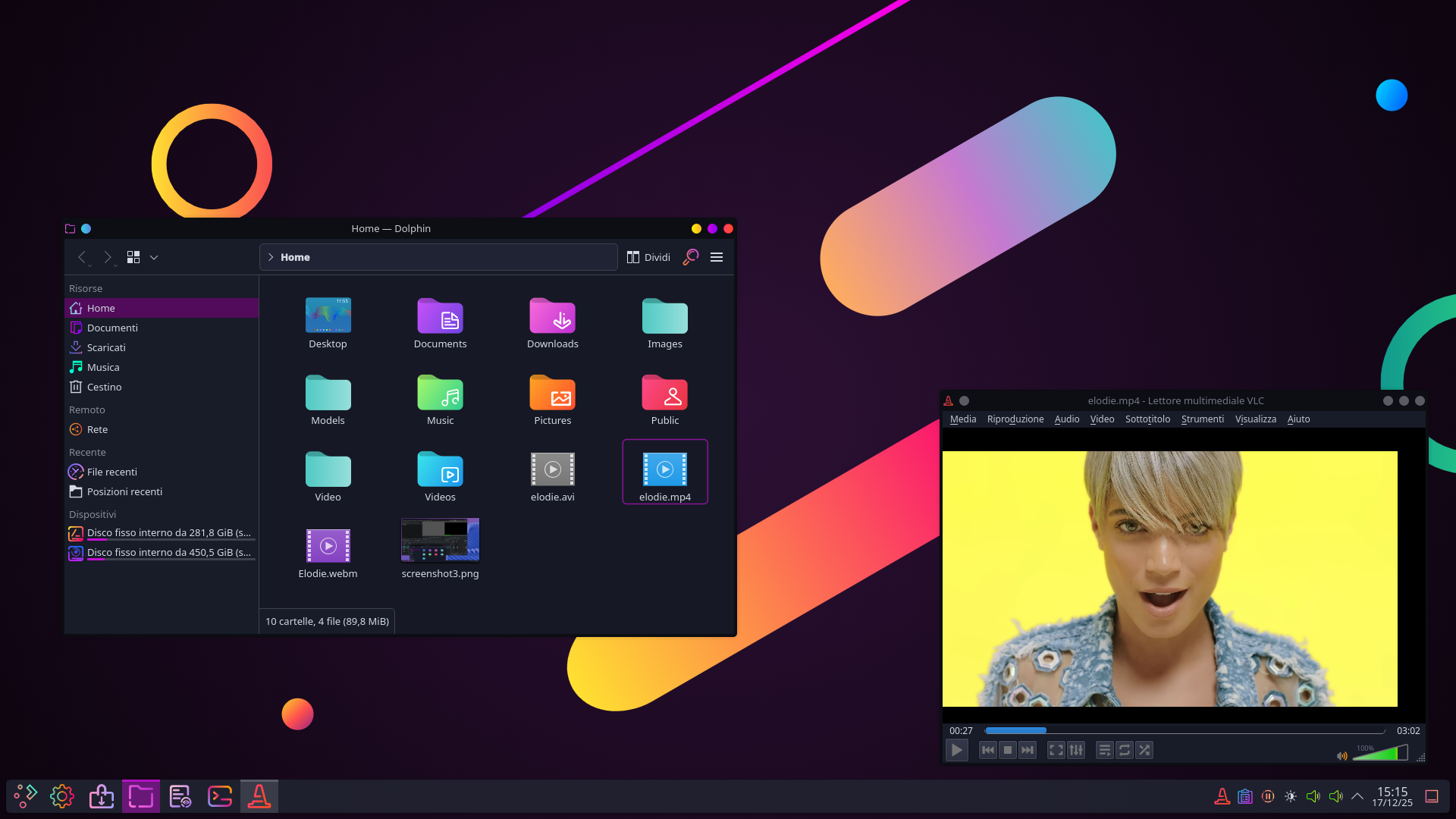 KDE-Plasma Desktop