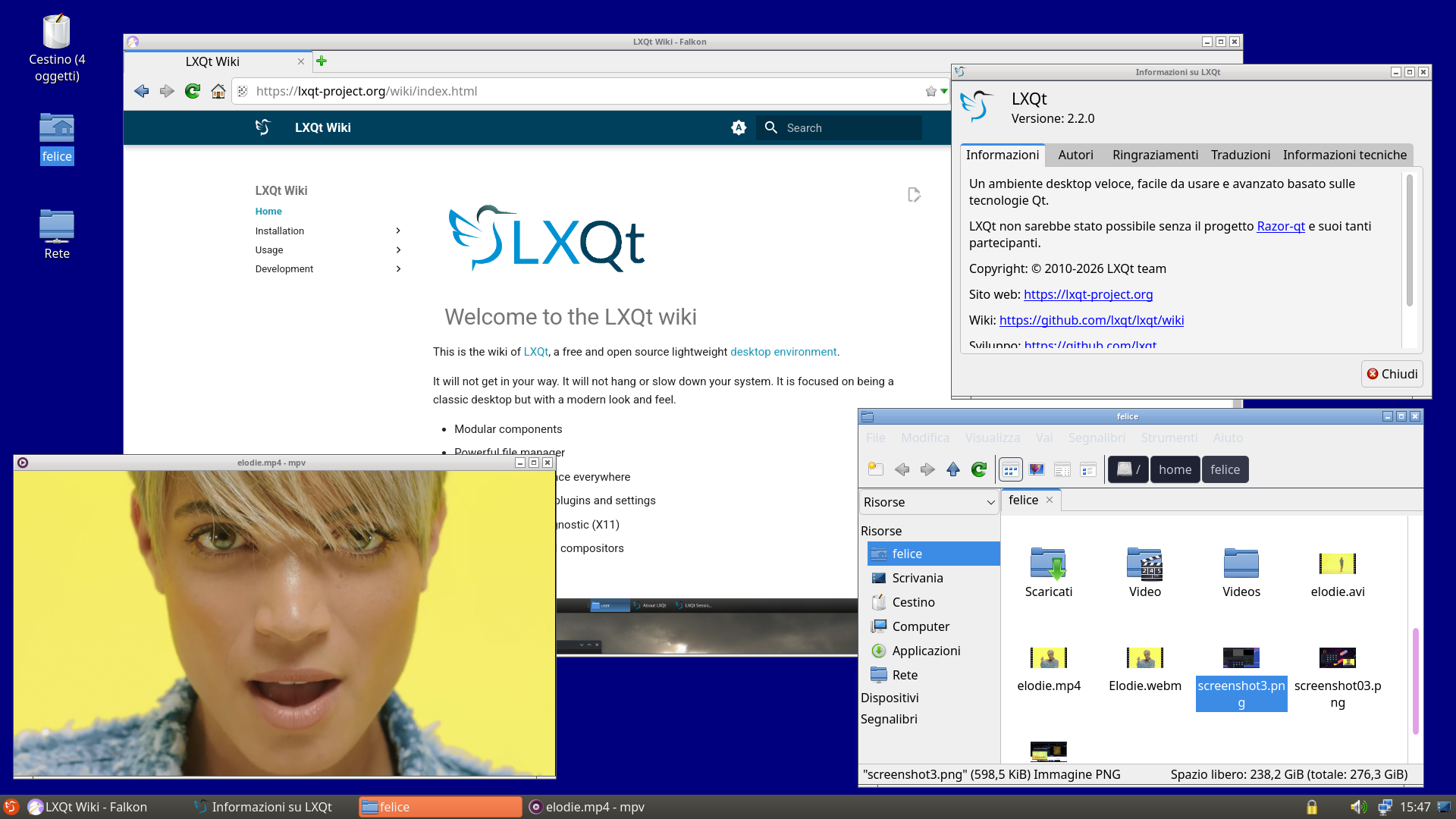 LXQt Desktop